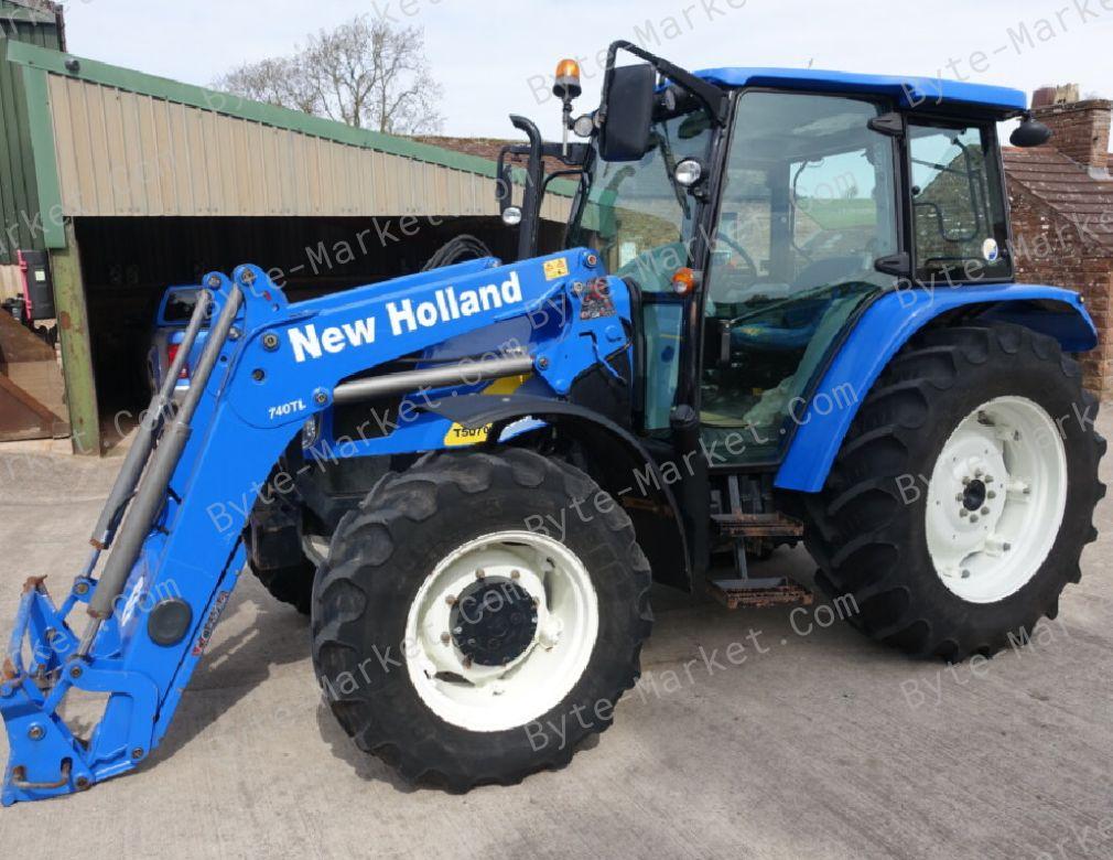 New Holland T5030/T5040/T5050/T5060/T5070 Tractor Service Manuals in PDF image