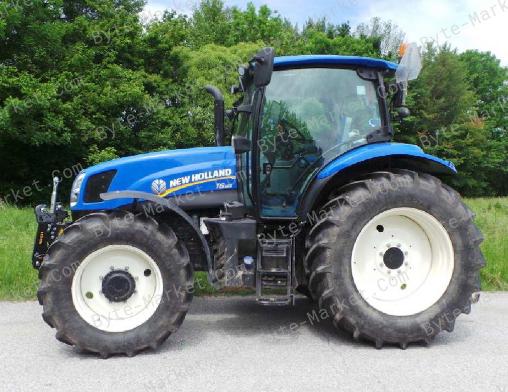 New Holland T6000 Series Tractors Set of Manuals in PDF image