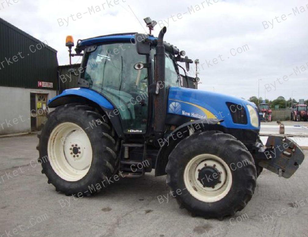 New Holland T6010/T6090 Tractor Set of Manuals in PDF image