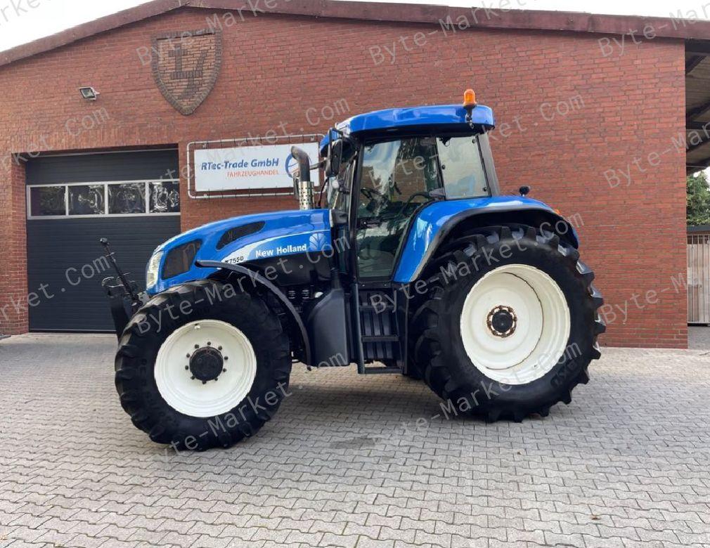 New Holland T7510/T7520/T7530/T7540/T7550 Tractor Service Manual in PDF image