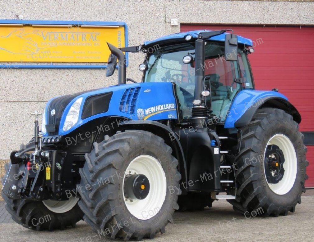 New Holland T8.320-T8.410 SmartTrax (PST) Tractor Service Manuals in PDF image