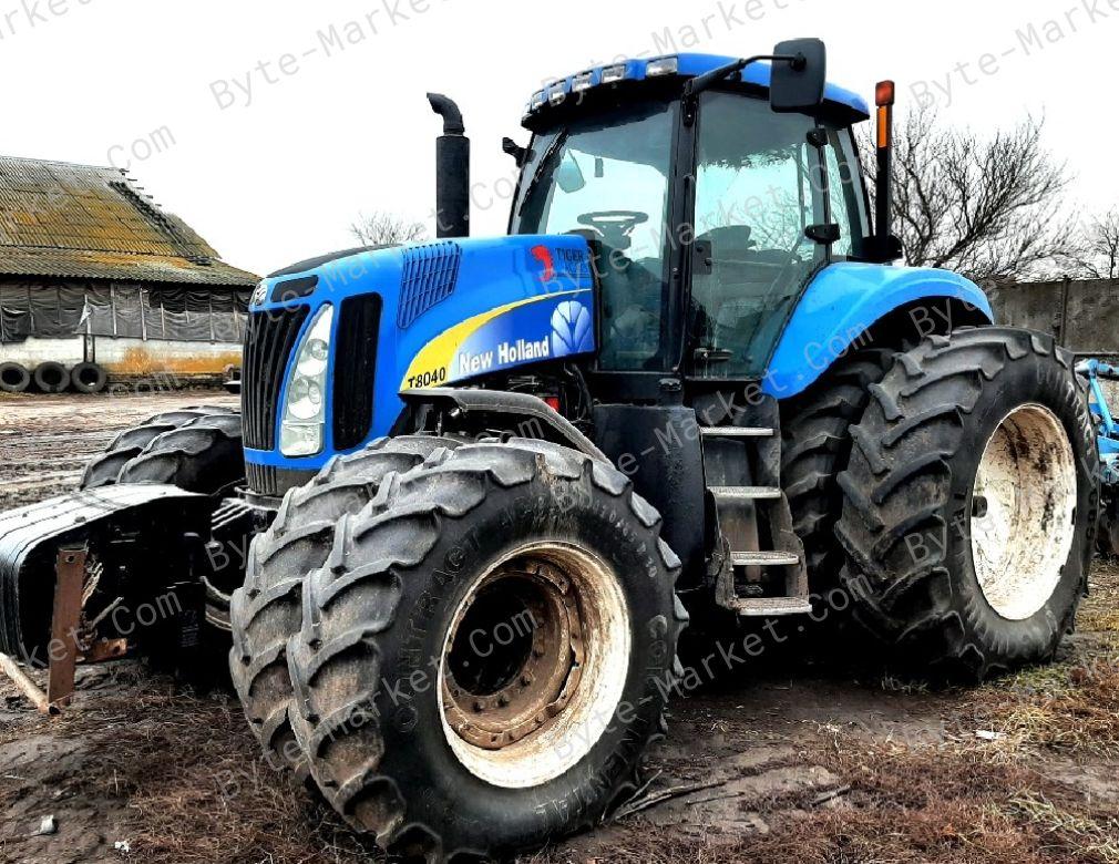 New Holland T8010/T8020/T8030/T8040/T8050 Tractors Service Manual in PDF image