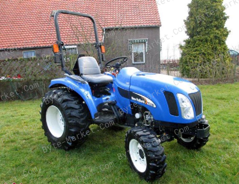 New Holland TC33/TC33D Tractors Manual in PDF image