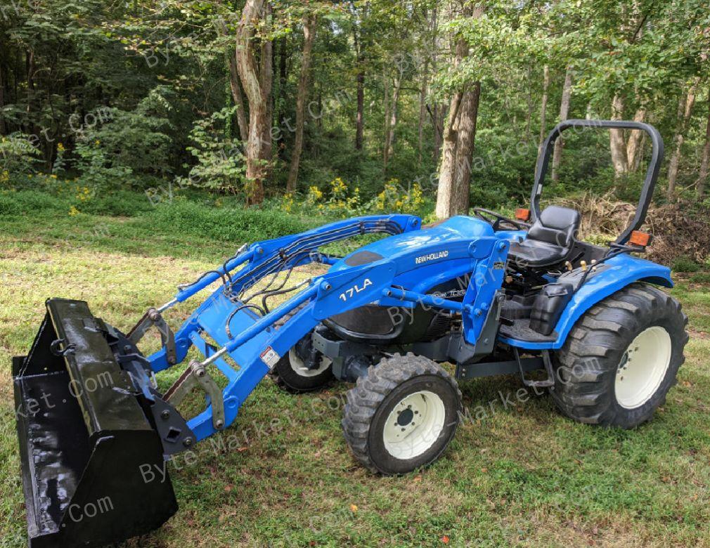 New Holland TC35A/TC35DA/TC40A/TC40DA/TC45A/TC45DA Tractor Set of Manuals in PDF image