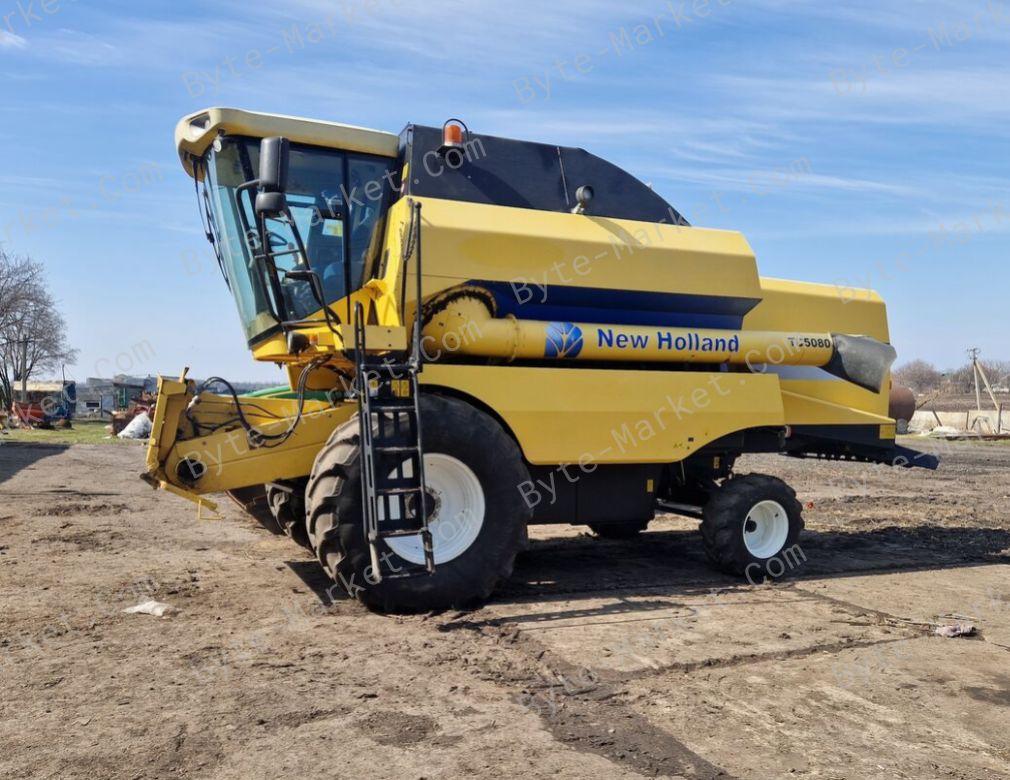 New Holland TC5060/TC5070/TC5080 Combine Service Manual in PDF image