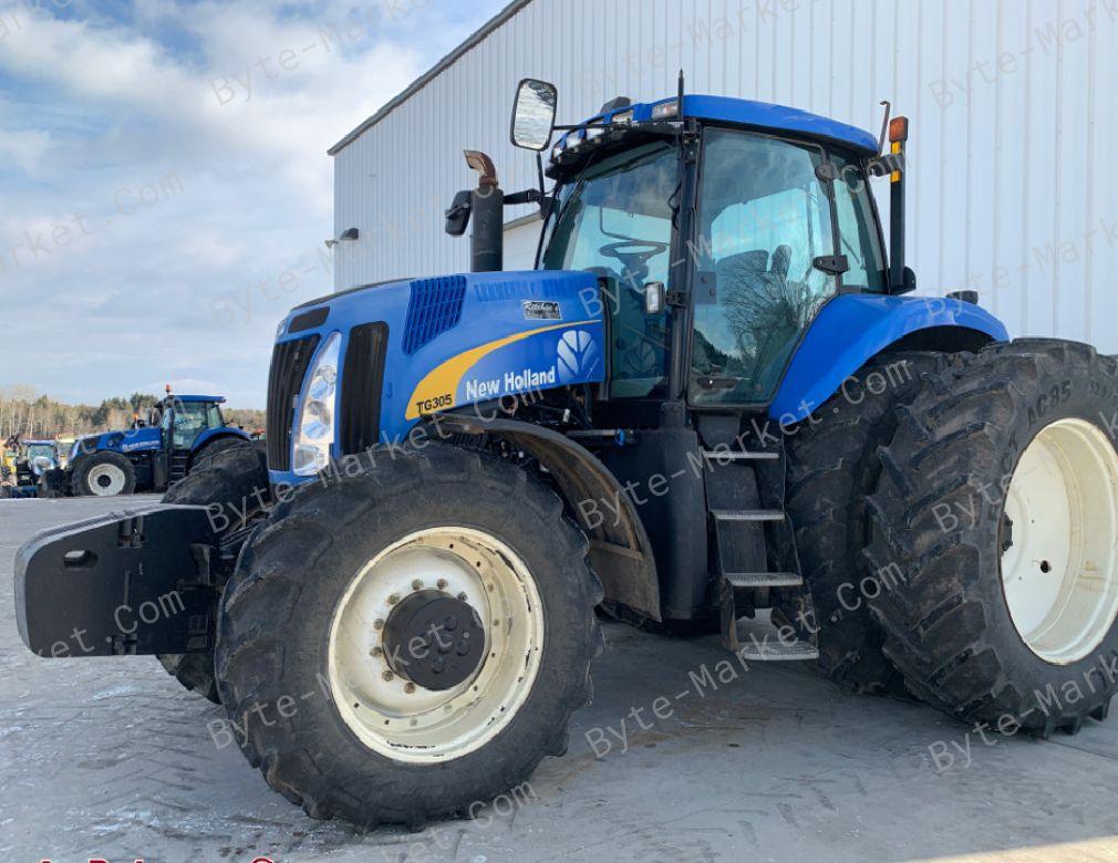 New Holland TG Series Tractors Repair Manuals in PDF image