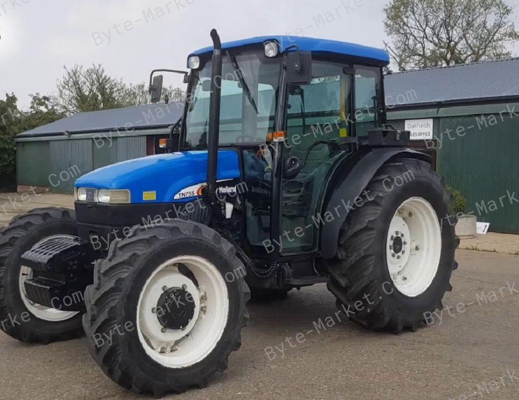 New Holland TN55D - TN75S Tractors Service Manual in PDF image