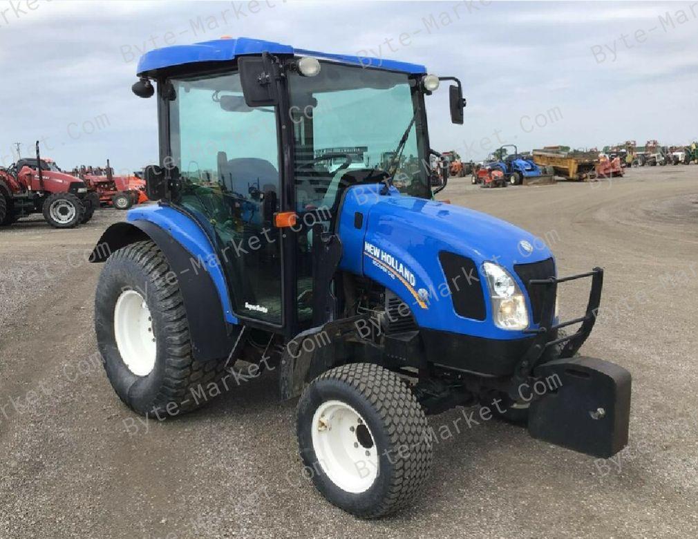 New Holland Tractor Boomer 54D CVT Tier 4B Service Manual in PDF image
