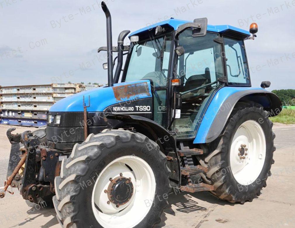 New Holland TS90/TS100/TS110 Tractor Repair Manuals in PDF image