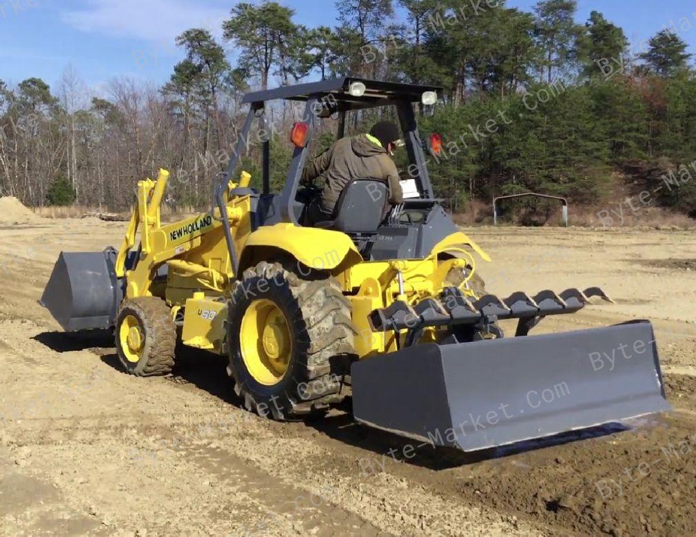 New Holland U80C Tier 4B Tractor Loader Set of Manuals in PDF image