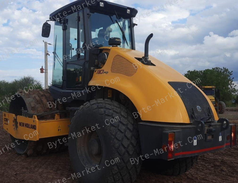 New Holland V110 Soil Compactor Service Manual in PDF image
