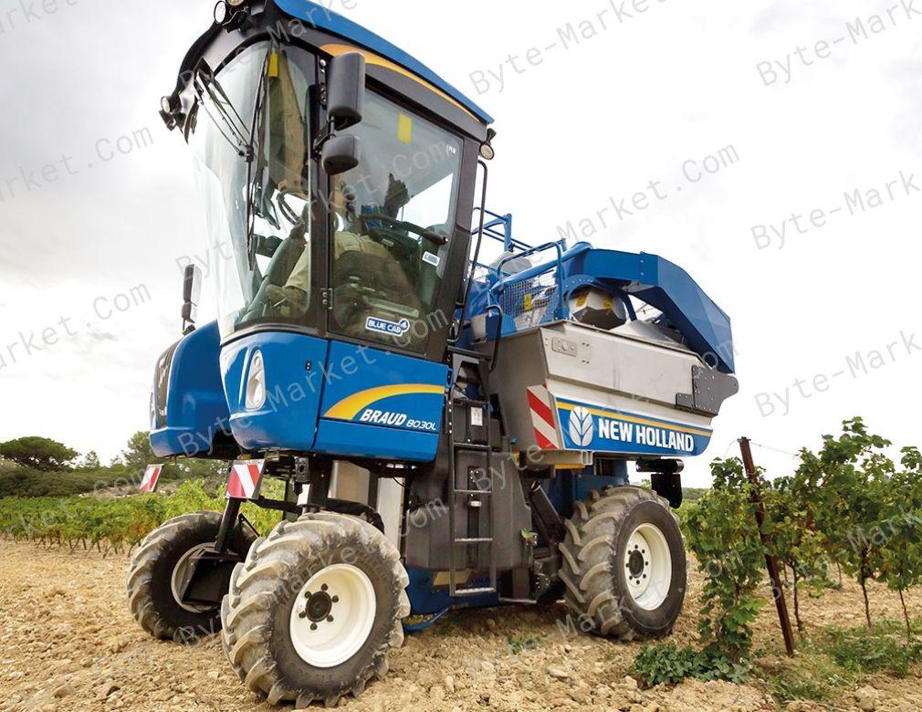 New Holland VL 5000 Plus/VM 3000 Plus Grape Harvester Service Manual in PDF image