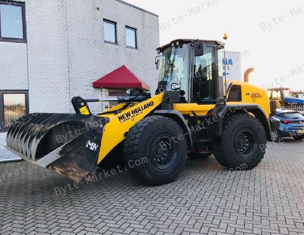 New Holland W110/W130 Wheel Loader Service Manual in PDF image