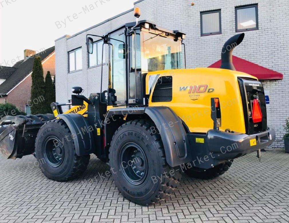 New Holland W110D Tier 2 Wheel Loader Service Manual in PDF image
