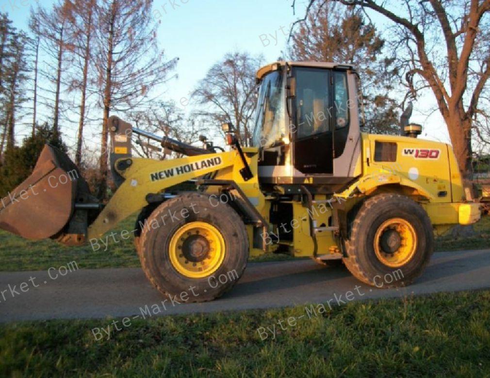 New Holland W130 / W130TC Wheel Loaders Workshop Manual in PDF image