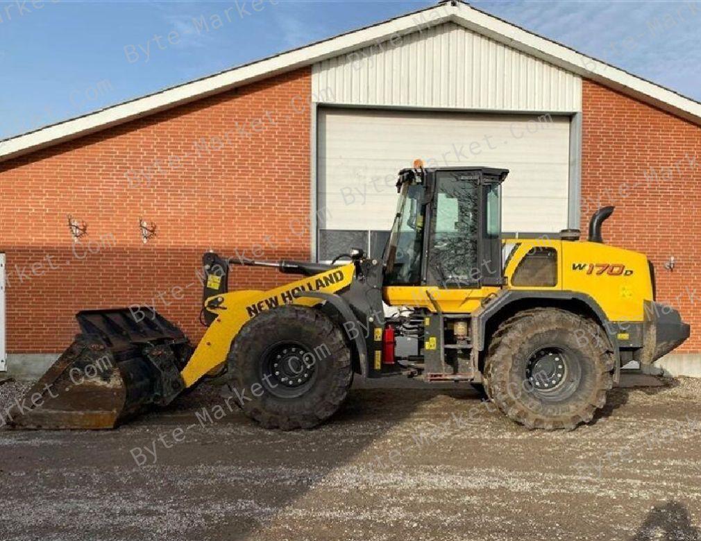 New Holland W130D/W170D Stage IV Wheel Loader Service Manuals in PDF image