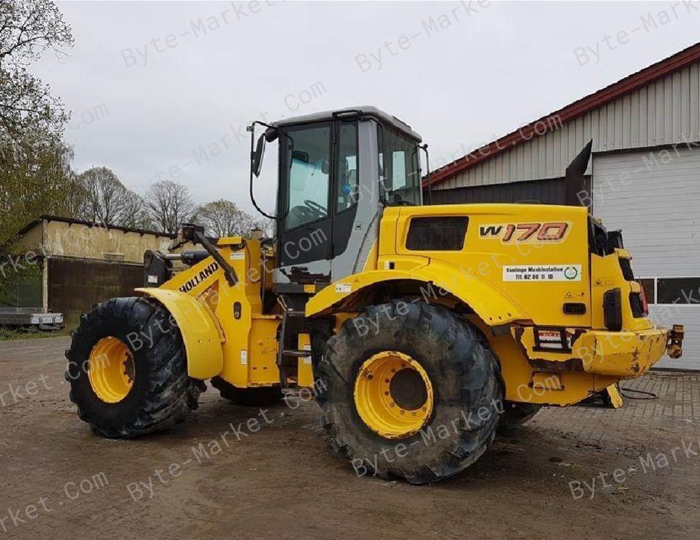 New Holland W170B Wheel Loader Workshop Manual in PDF image