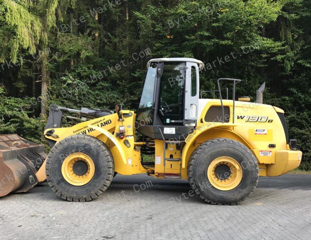 New Holland W190B Wheel Loader Workshop Manual in PDF image