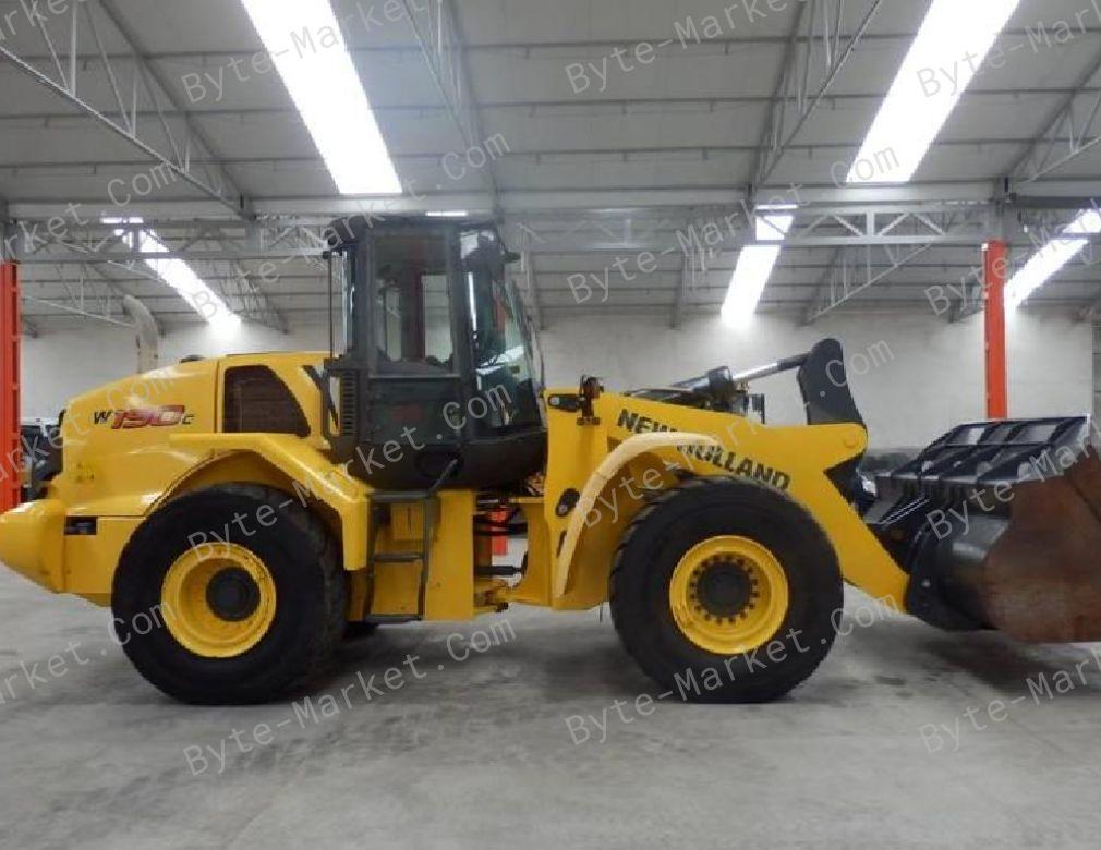 New Holland W190C Tier 4 Wheel Loader Service Manual in PDF image