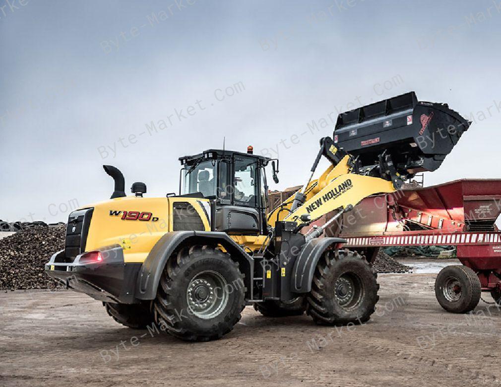New Holland W190D/W230D Tier2 Wheel Loader Service Manual in PDF image