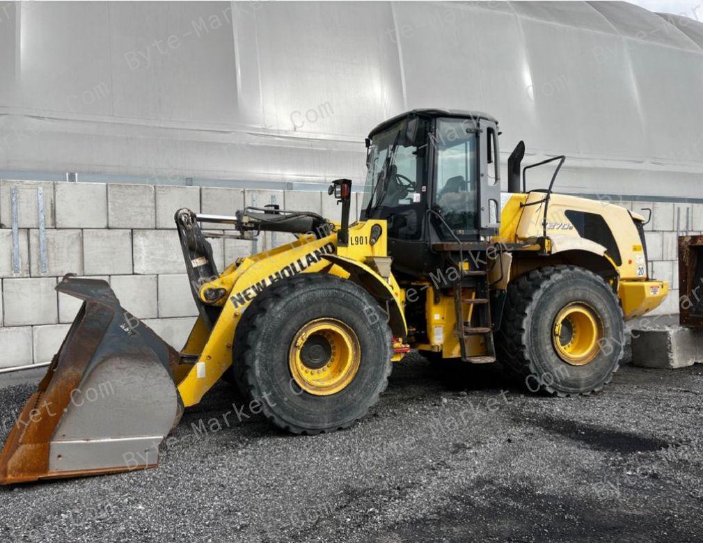 New Holland W270B Wheel Loader Parts Catalog in PDF image