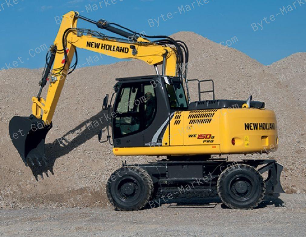 New Holland WE150B Wheeled Excavator Service Manuals in PDF image