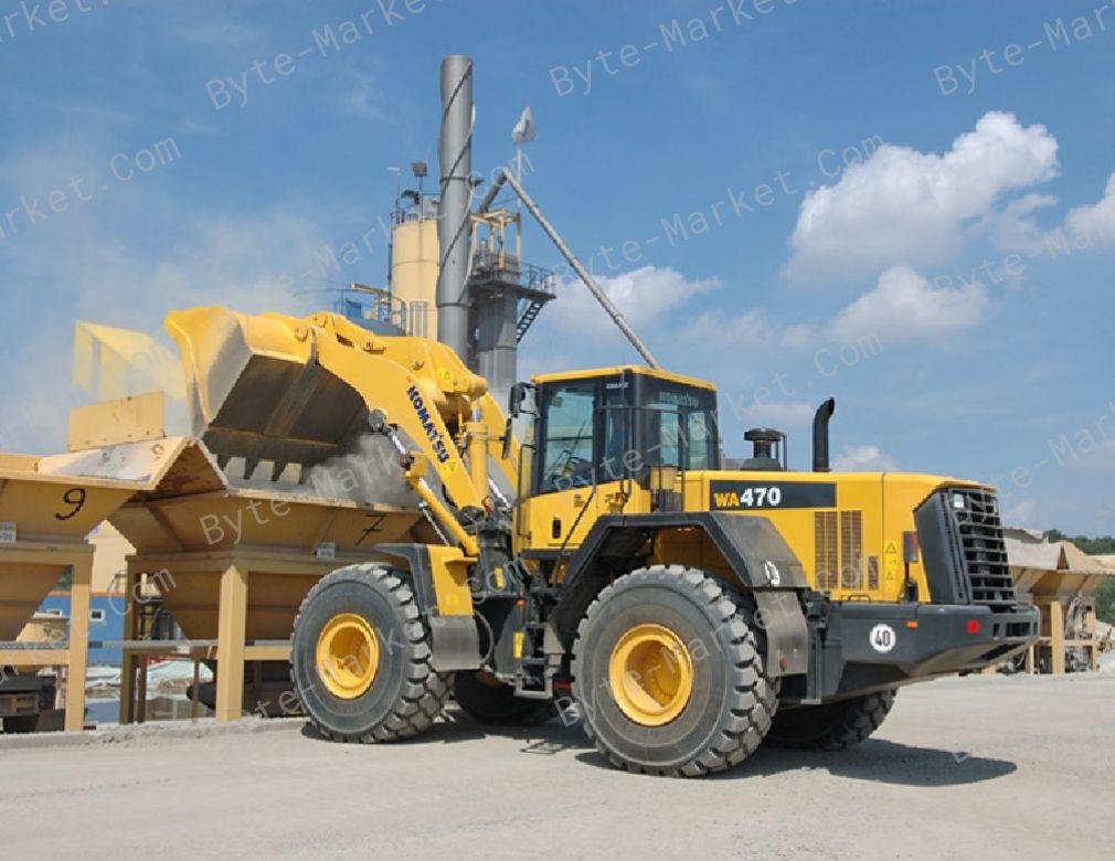 Komatsu Galeo WA470-6/WA480-6 Wheel Loader Shop Manual in PDF image