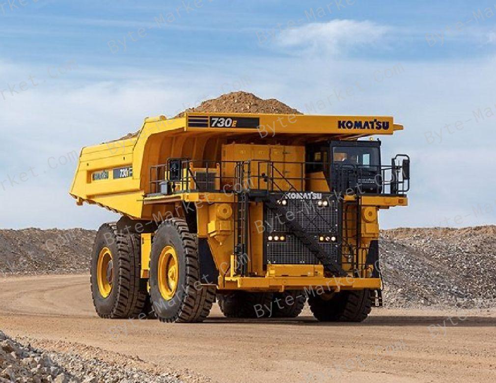 Komatsu 730E Trolley Dump Truck Set of  Manuals in PDF image