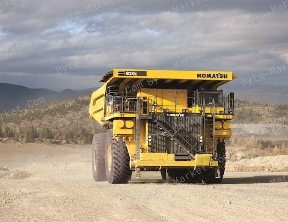Komatsu 830E-1AC Dump Truck Set of Manuals in PDF image