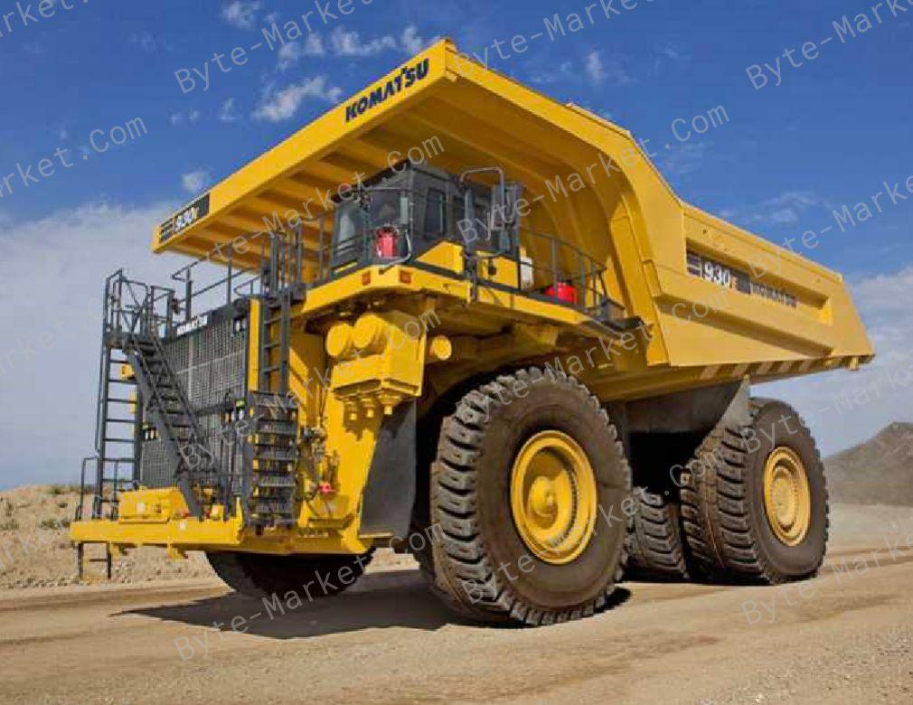 Komatsu Dump Truck 930E-2 Set of Manuals in PDF image