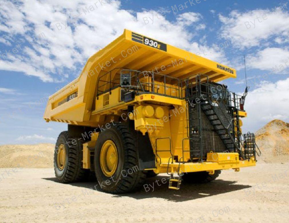 Komatsu Dump Truck 930e-3 Set of Manuals in PDF image