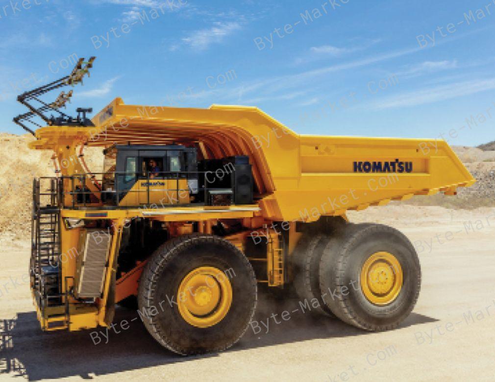 Komatsu Dump Truck 930E-4 Set of Manuals in PDF image