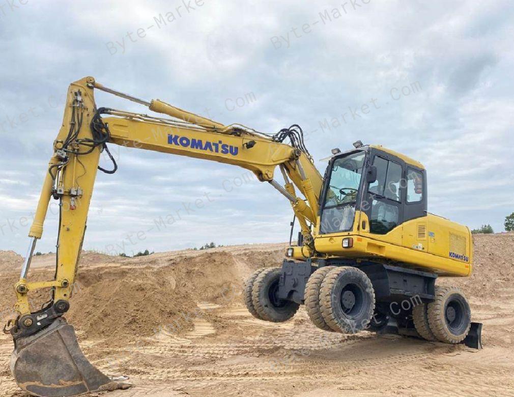 Komatsu Excavator PW160-7K Shop Manual in PDF image