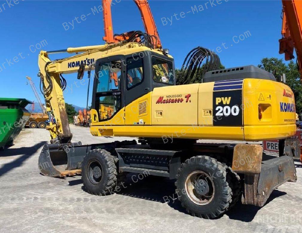 Komatsu Excavators PW200-7K/PW220-7K Set of Manuals in PDF image