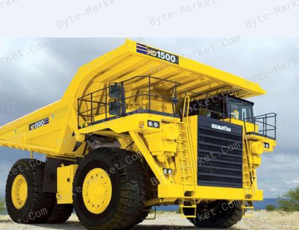 Komatsu HD1500-5 Dump Truck Set of Manuals in PDF image