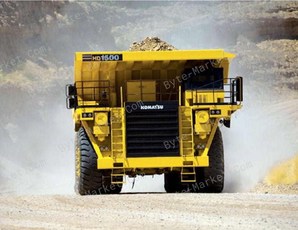 Komatsu HD1500-7 Dump Truck Set of Manuals in PDF image