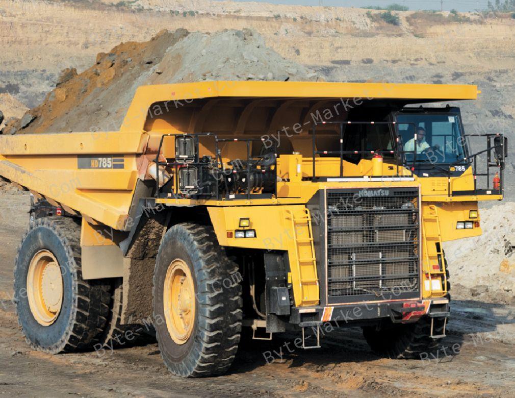 Komatsu HD785-7 Dump Truck Set of Manuals in PDF image