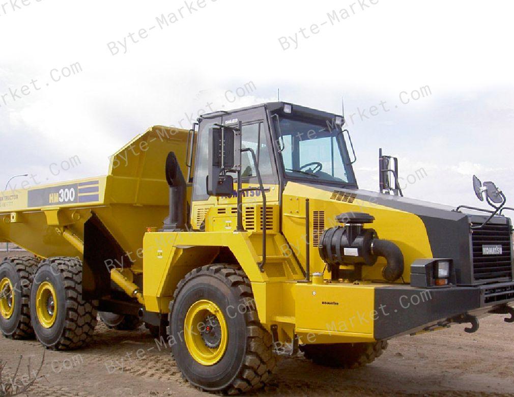 Komatsu HM300-1 Articulated Dump Truck Shop Manual in PDF image