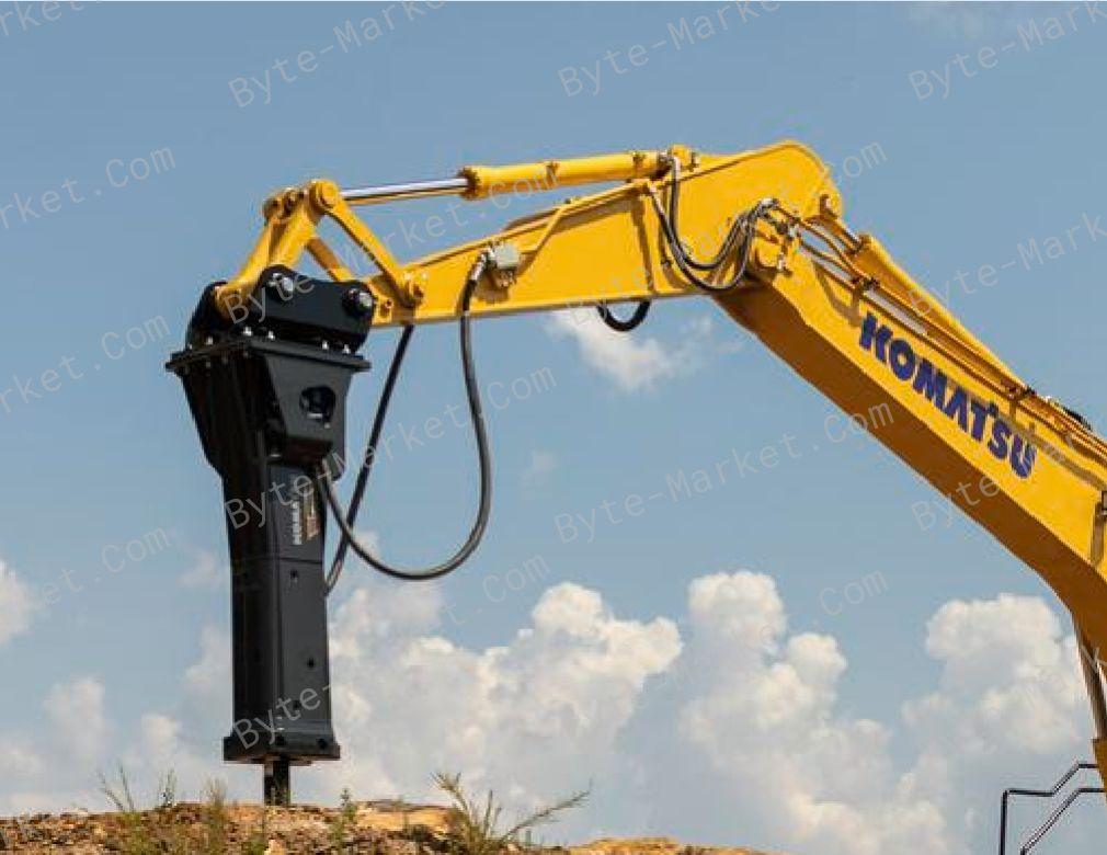 Komatsu Hydraulic Breaker JPB1200 Operation/Maintenance Manual in PDF image
