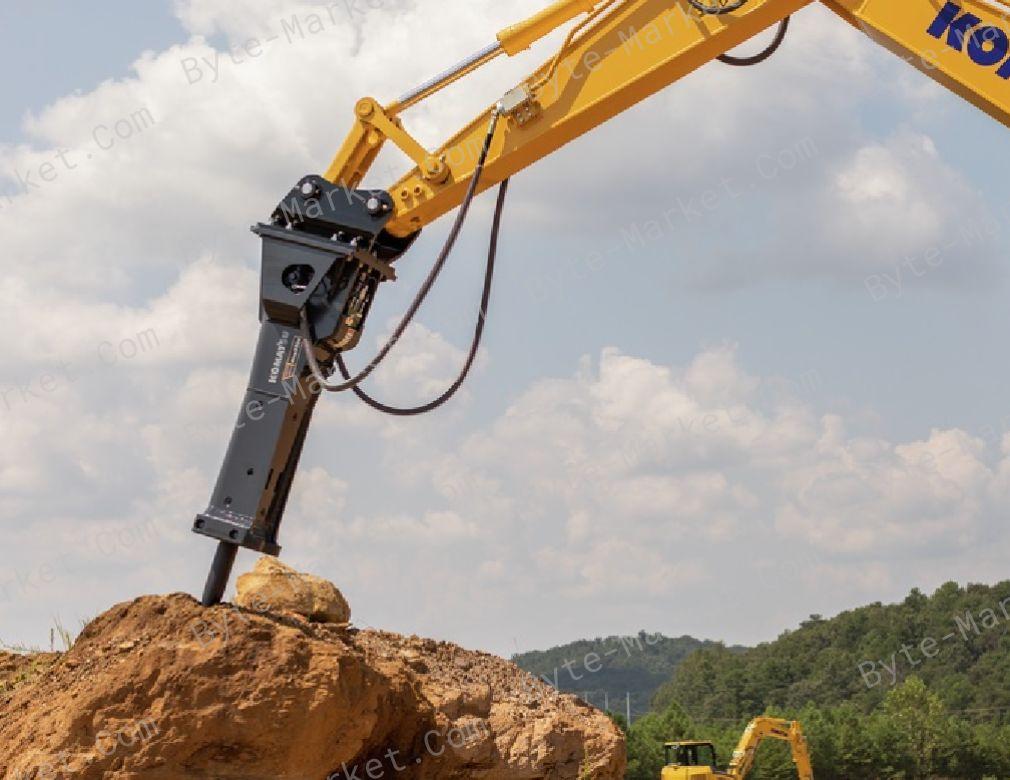 Komatsu Hydraulic Breaker JPB2000V Operation/Maintenance Manual in PDF image