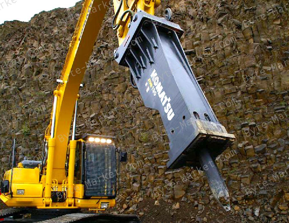 Komatsu Hydraulic Breaker JPB2200V Set of Manuals in PDF image