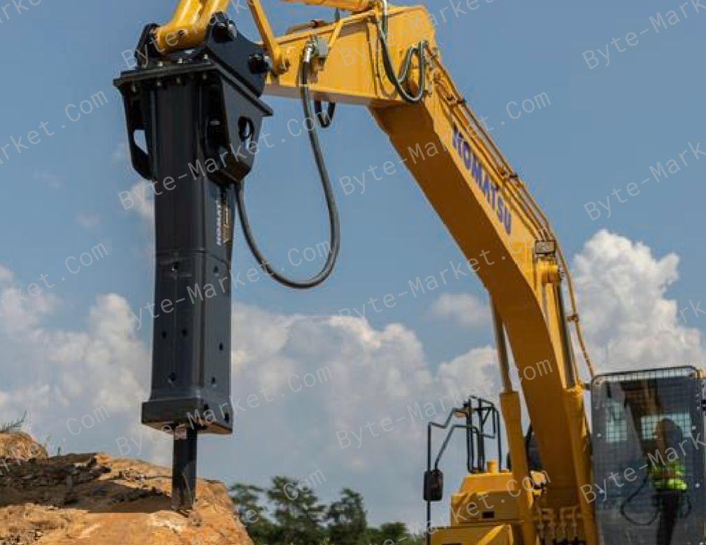 Komatsu Hydraulic Breaker JPB5000V Operation/Maintenance Manual in PDF image