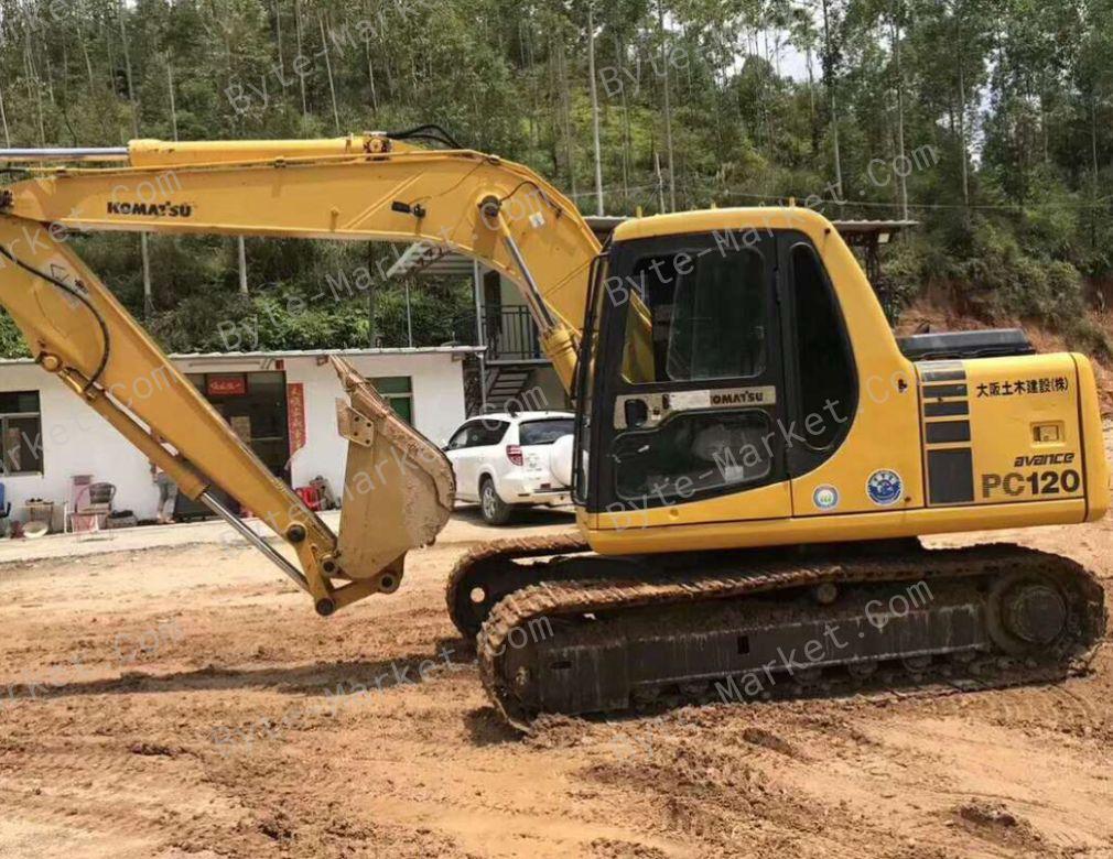Komatsu Hydraulic Excavator PC120-6 Set of Manuals in PDF image