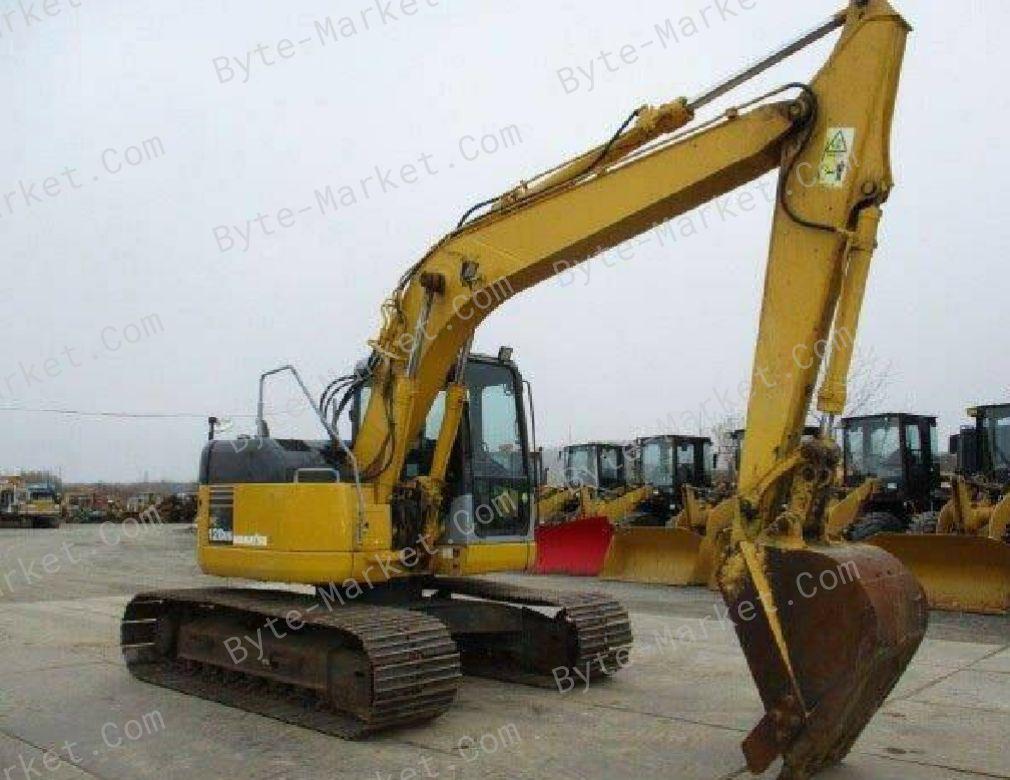 Komatsu Hydraulic Excavator PC128US-1 Set of Manuals in PDF image
