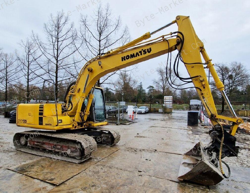 Komatsu Hydraulic Excavator PC130-6K, PC150-LGP-6K Set of Manuals in PDF image