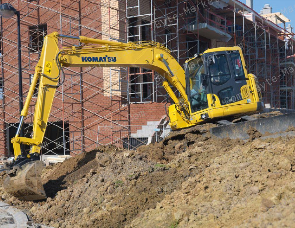 Komatsu Hydraulic Excavator PC138US-8 Set of Manuals in PDF image
