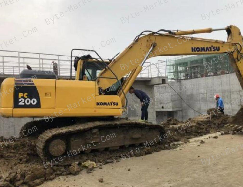 Komatsu Hydraulic Excavator PC200-210-220-7 Set Manuals in PDF image
