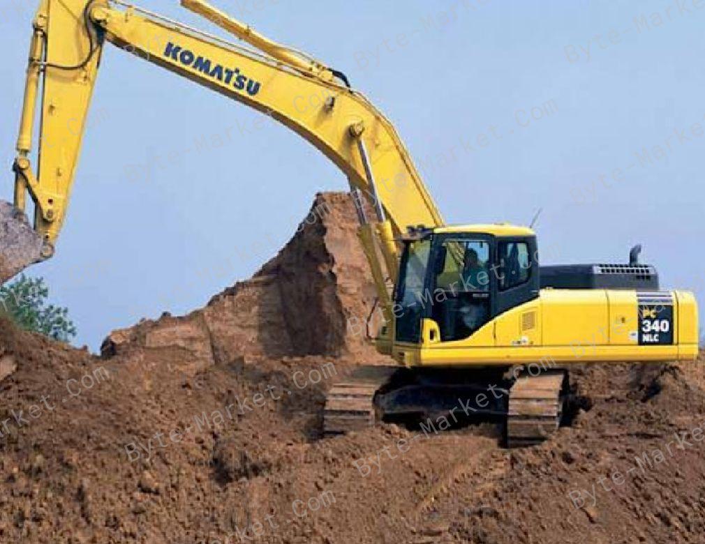 Komatsu Hydraulic Excavator PC340 Shop Manual in PDF image