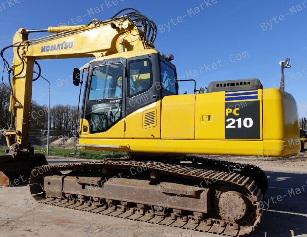 Komatsu PC210-7K PC210LC-7K PC210NLC-7K PC240LC-7K PC240NLC-7K Hydraulic Excavators Shop Manual in PDF image