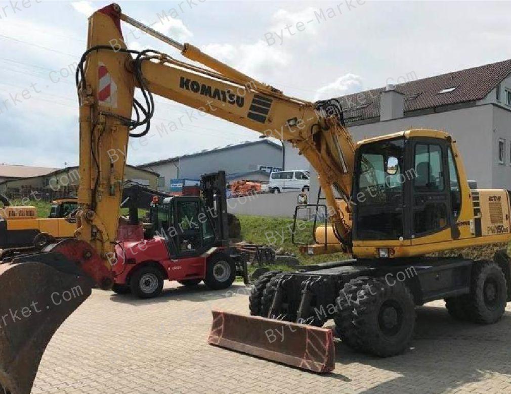 Komatsu PW150ES-6K Hydraulic Excavator Operation/Maintenance/Shop Manuals in PDF image